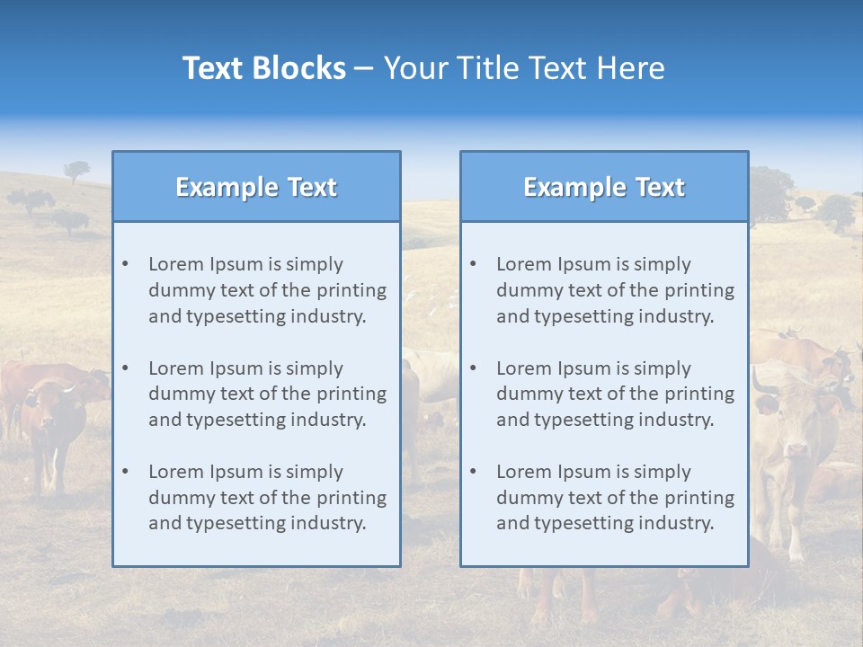 Brown Land Nature PowerPoint Template