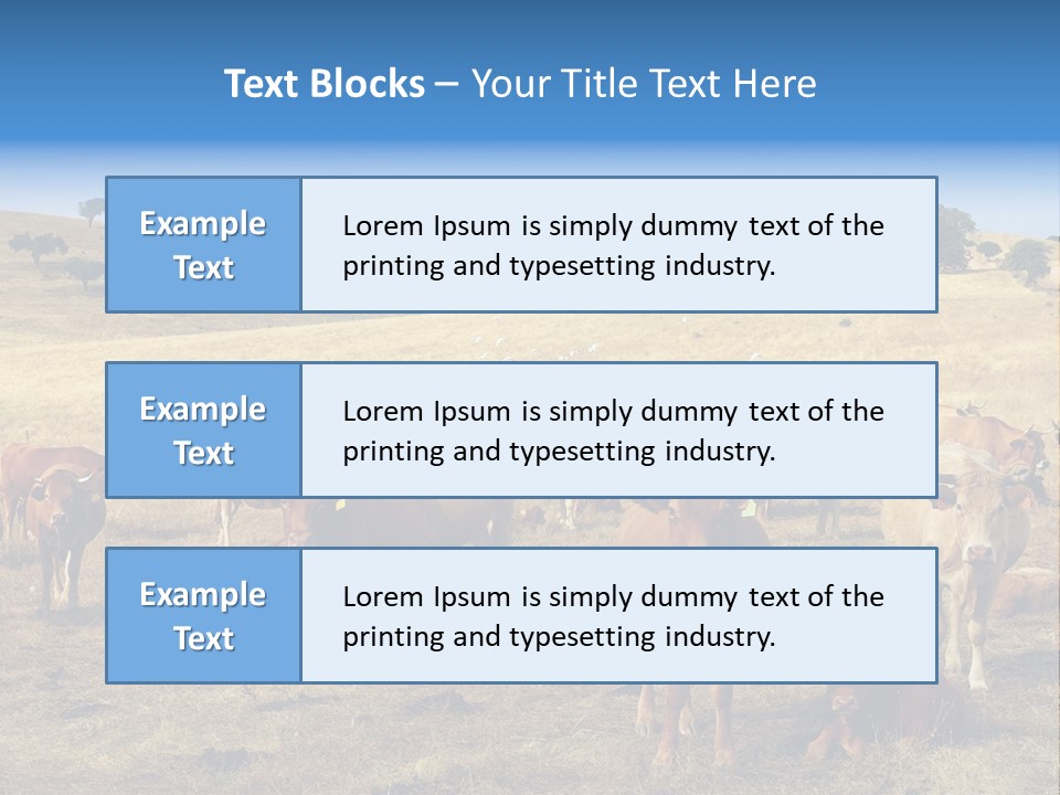 Brown Land Nature PowerPoint Template