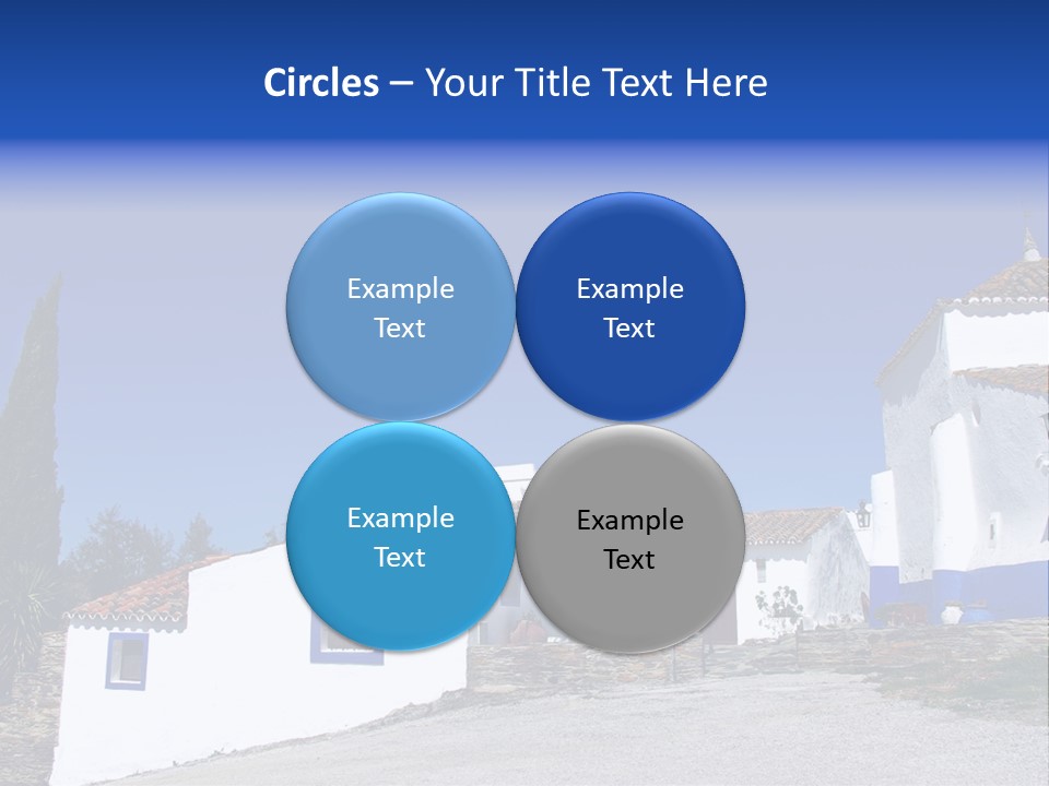 Ancient Vacation Village PowerPoint Template