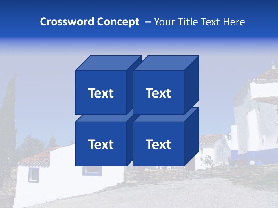 Ancient Vacation Village PowerPoint Template