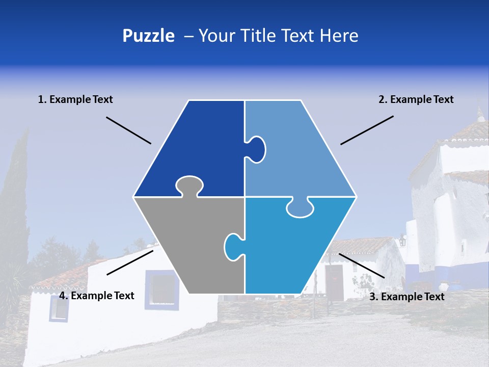 Ancient Vacation Village PowerPoint Template