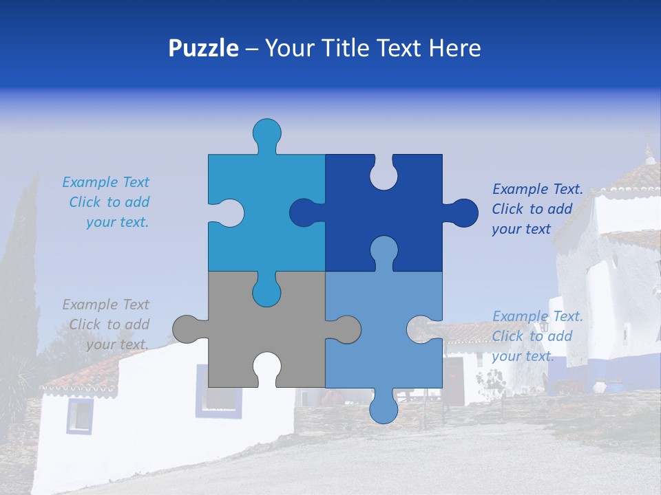 Ancient Vacation Village PowerPoint Template