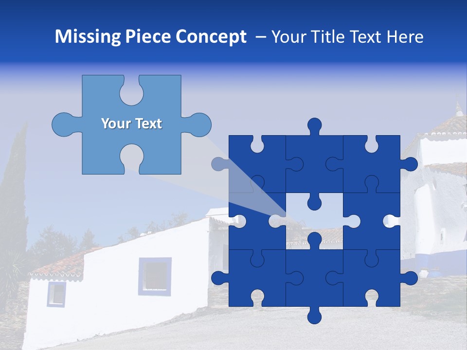 Ancient Vacation Village PowerPoint Template