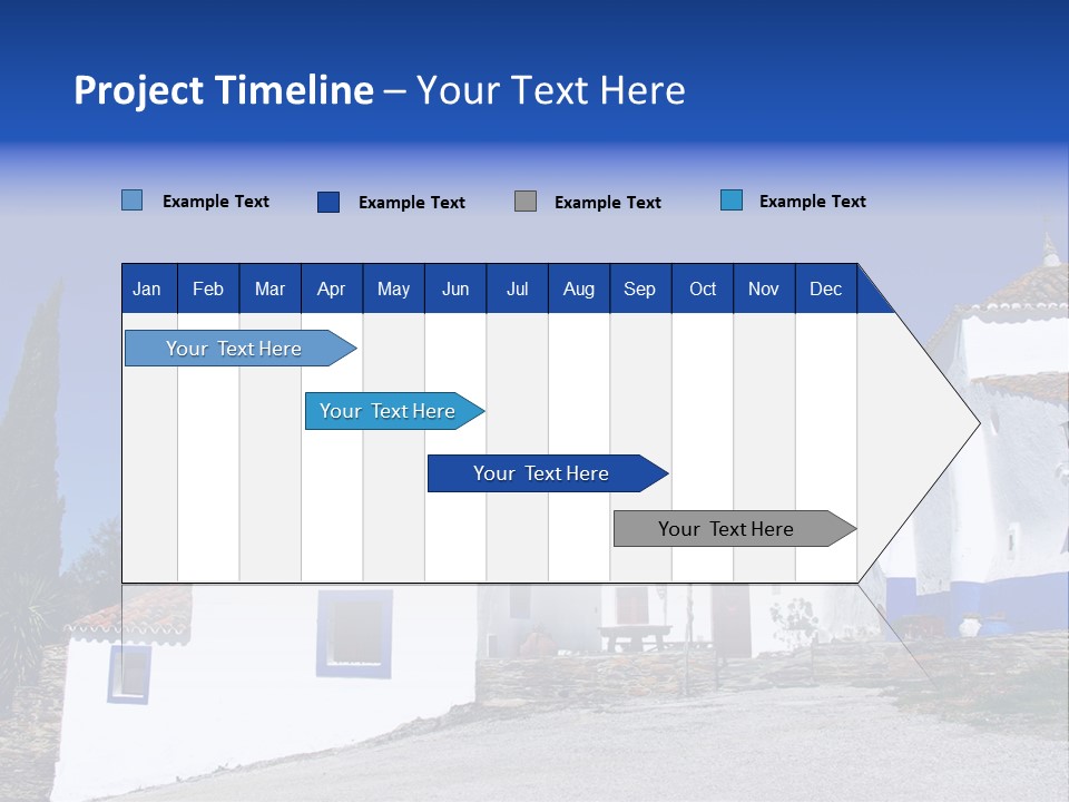 Ancient Vacation Village PowerPoint Template