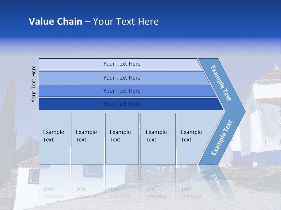 Ancient Vacation Village PowerPoint Template