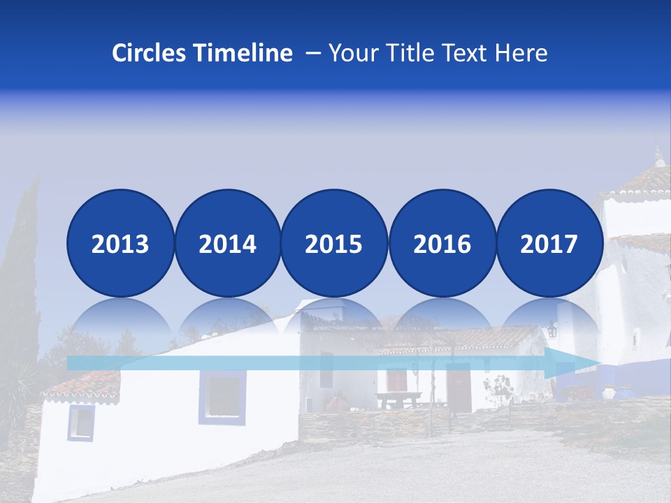 Ancient Vacation Village PowerPoint Template