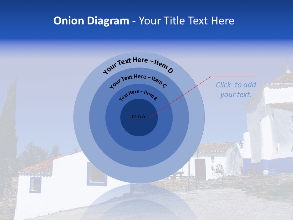 Ancient Vacation Village PowerPoint Template