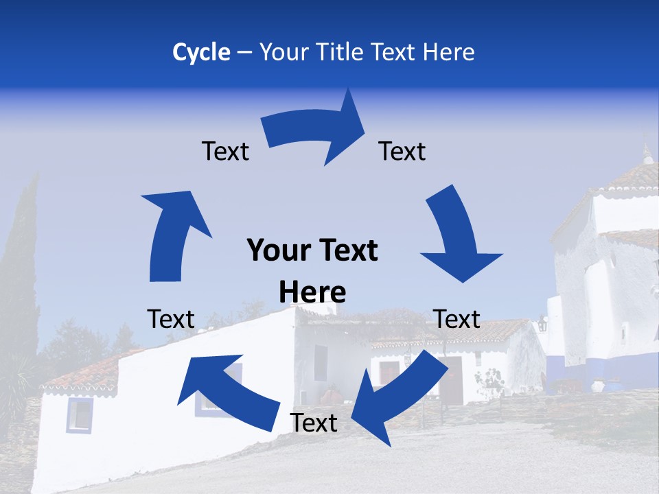 Ancient Vacation Village PowerPoint Template