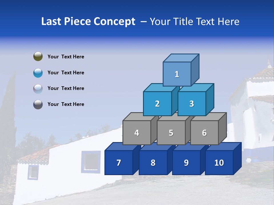 Ancient Vacation Village PowerPoint Template