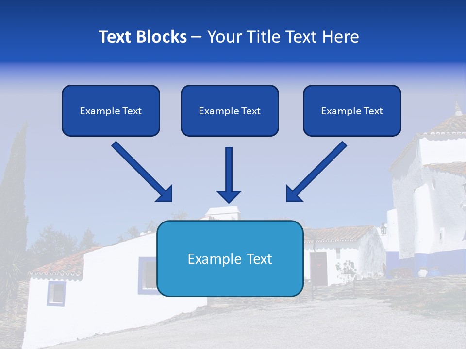 Ancient Vacation Village PowerPoint Template