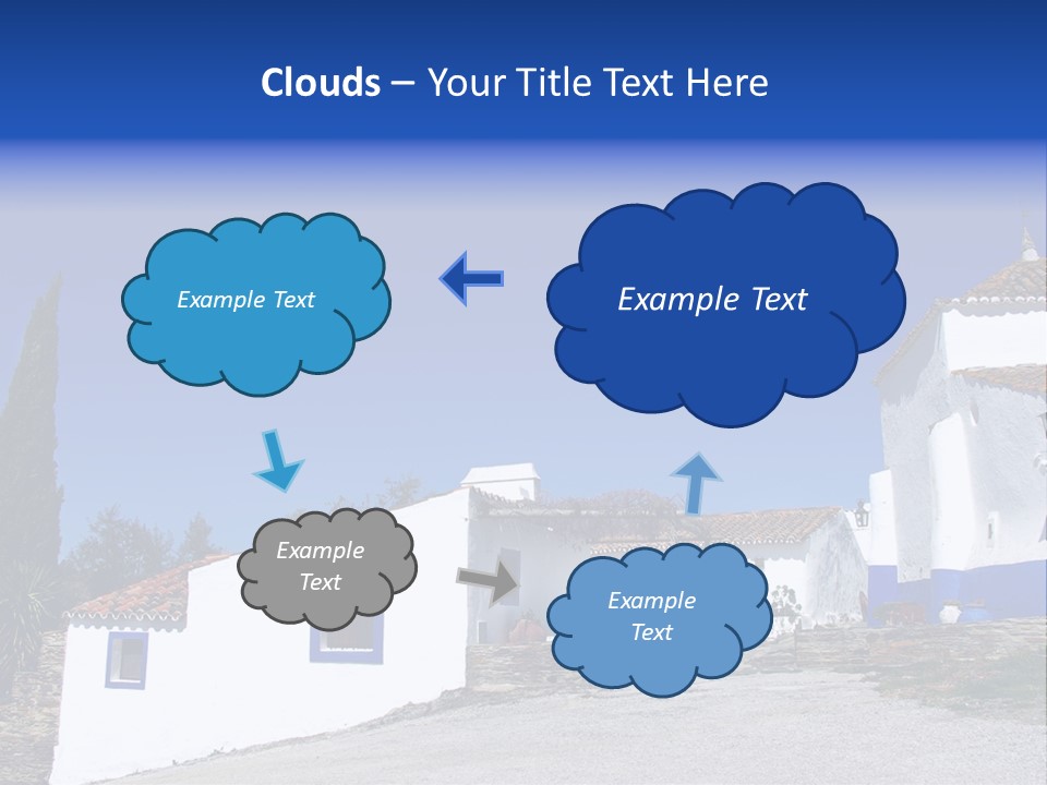 Ancient Vacation Village PowerPoint Template