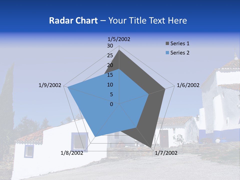 Ancient Vacation Village PowerPoint Template