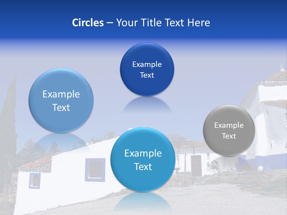 Ancient Vacation Village PowerPoint Template