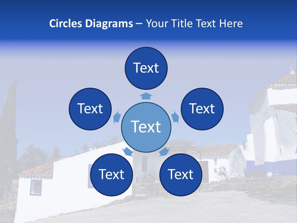 Ancient Vacation Village PowerPoint Template