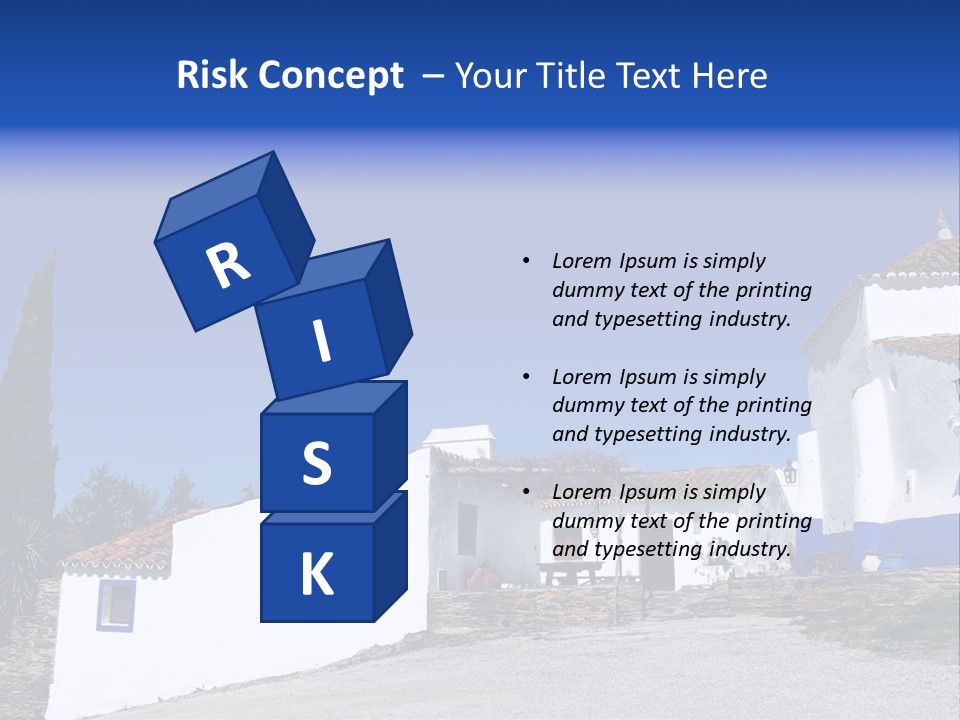 Ancient Vacation Village PowerPoint Template