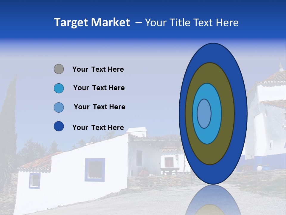 Ancient Vacation Village PowerPoint Template