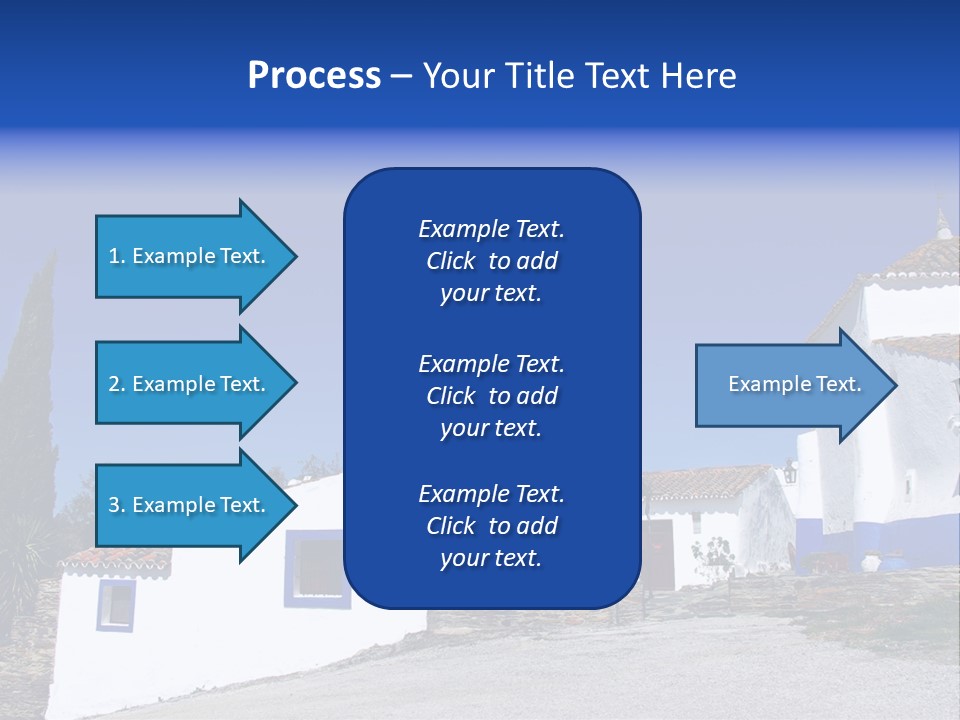Ancient Vacation Village PowerPoint Template