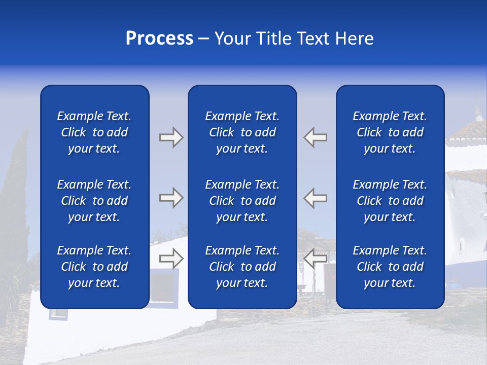 Ancient Vacation Village PowerPoint Template