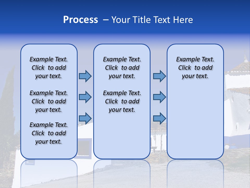 Ancient Vacation Village PowerPoint Template