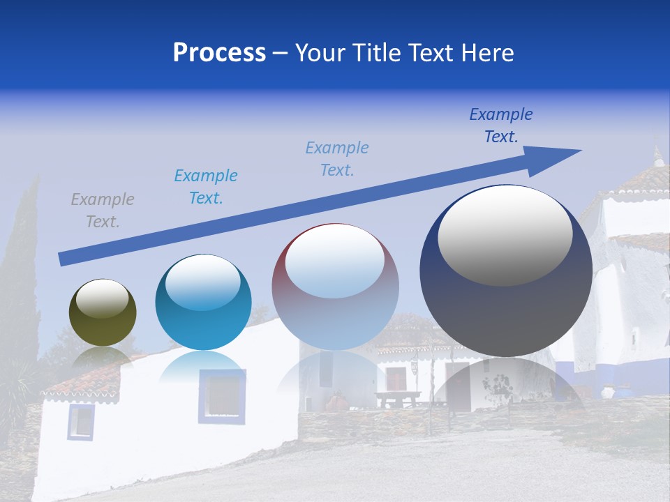 Ancient Vacation Village PowerPoint Template