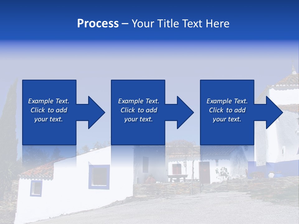 Ancient Vacation Village PowerPoint Template