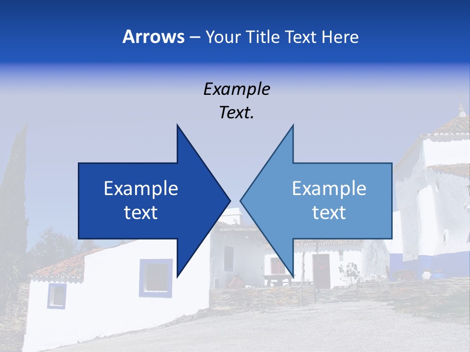 Ancient Vacation Village PowerPoint Template