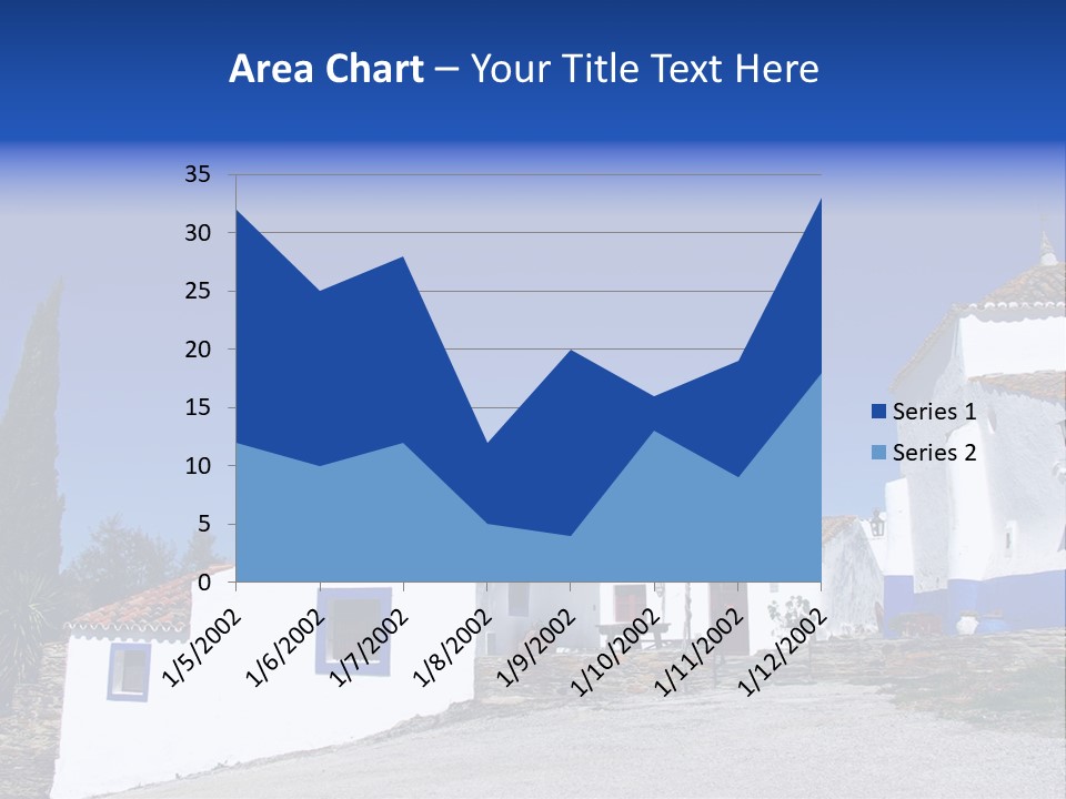 Ancient Vacation Village PowerPoint Template