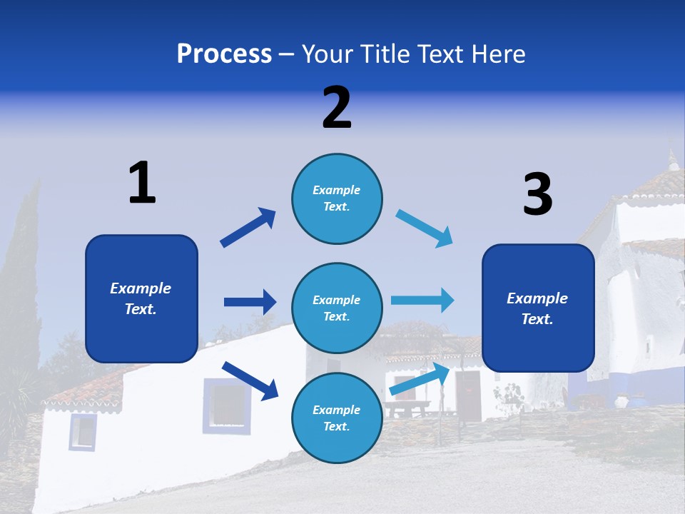 Ancient Vacation Village PowerPoint Template