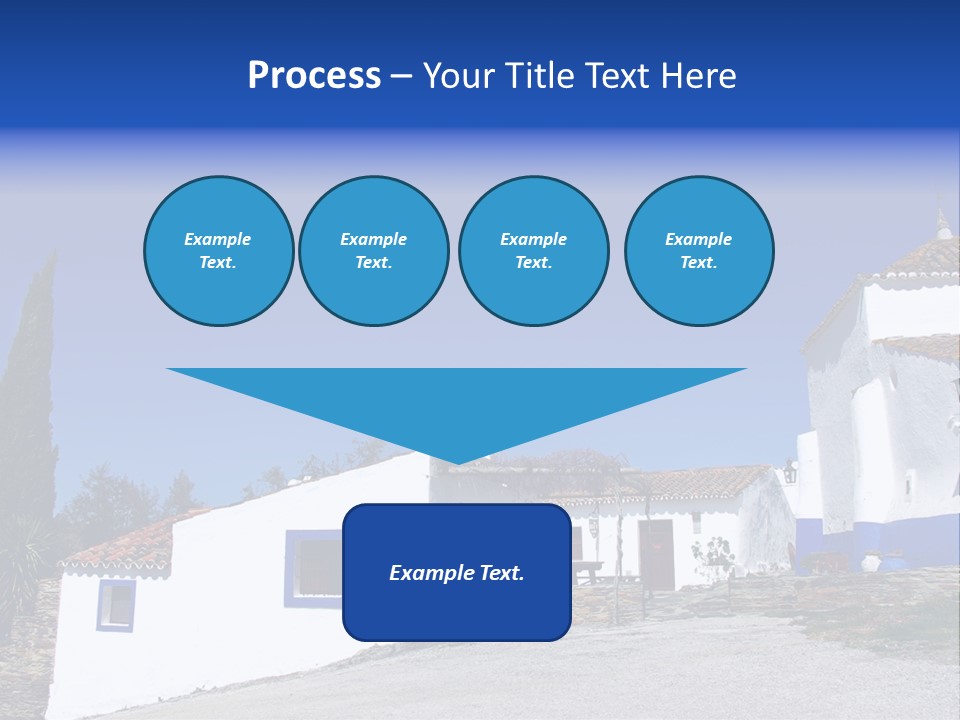 Ancient Vacation Village PowerPoint Template