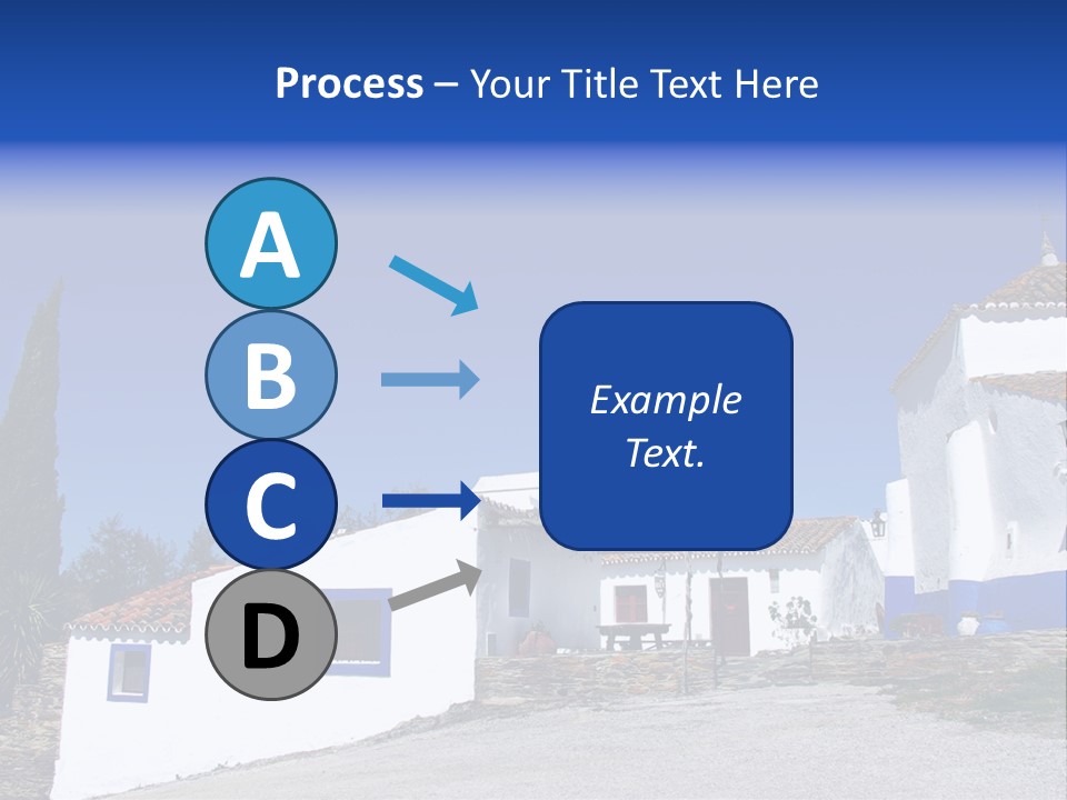 Ancient Vacation Village PowerPoint Template
