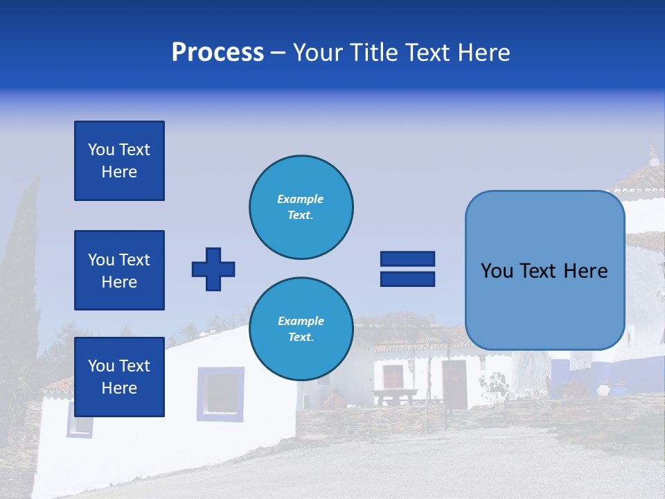 Ancient Vacation Village PowerPoint Template