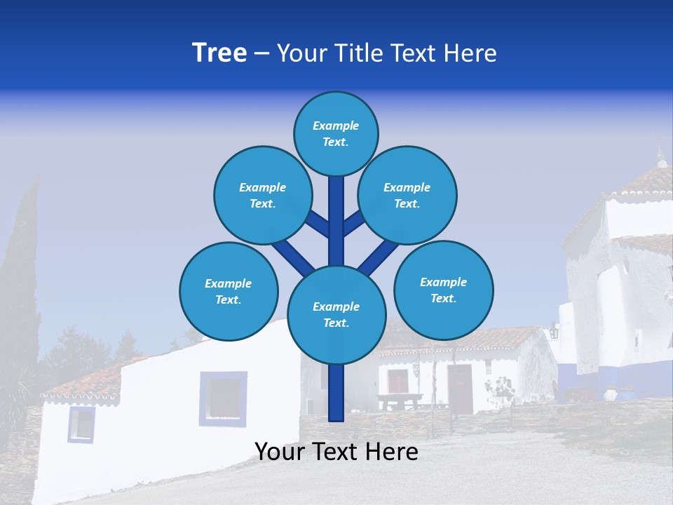 Ancient Vacation Village PowerPoint Template