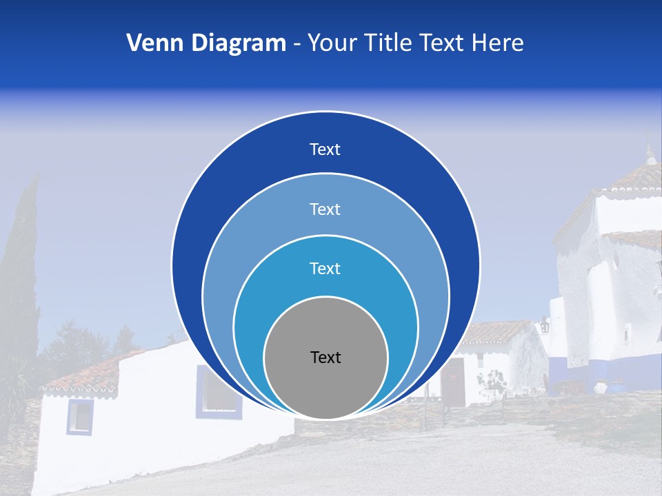 Ancient Vacation Village PowerPoint Template