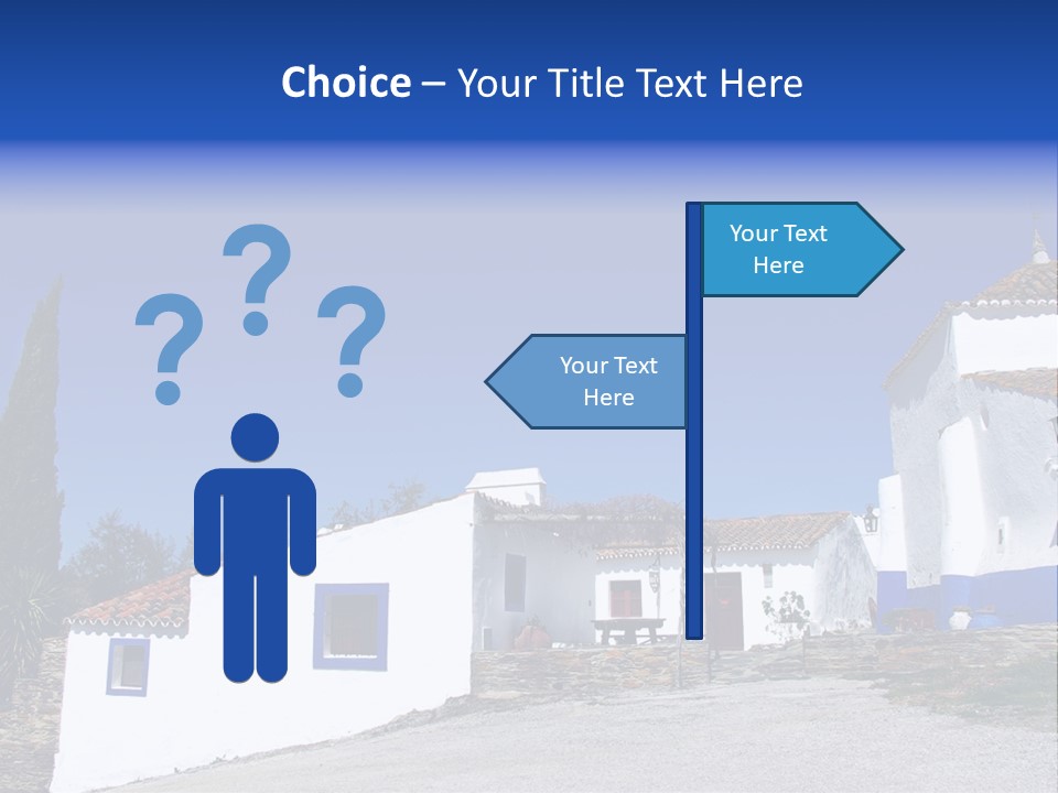 Ancient Vacation Village PowerPoint Template