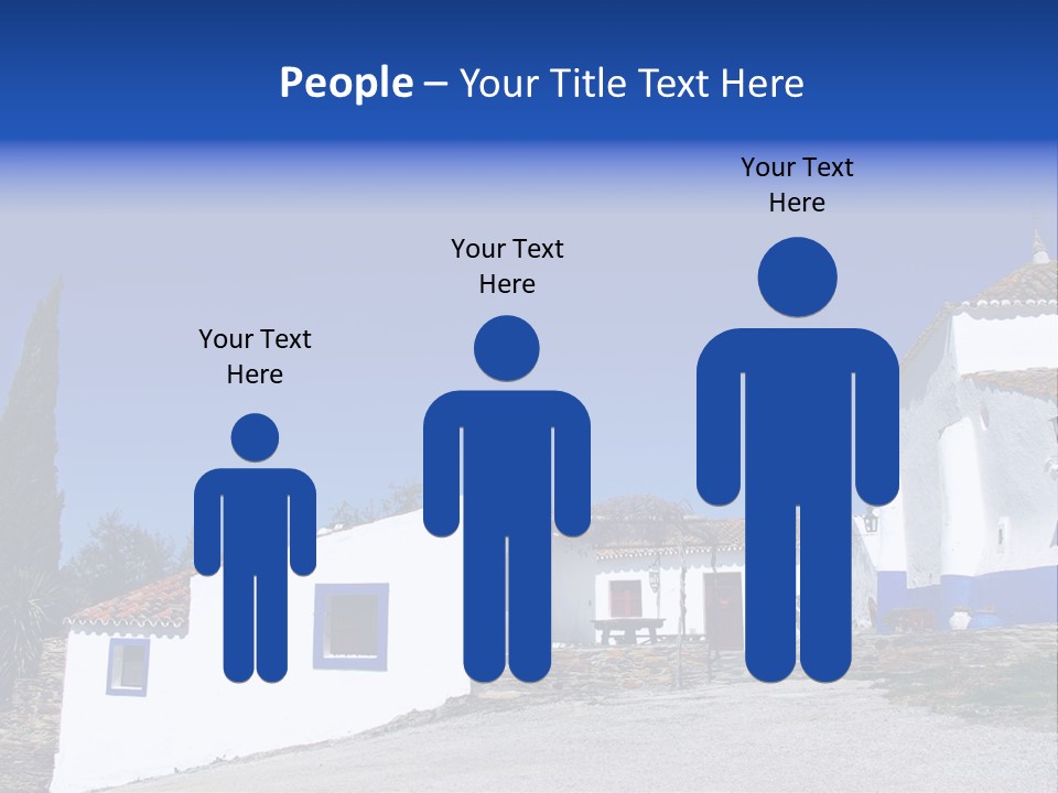 Ancient Vacation Village PowerPoint Template