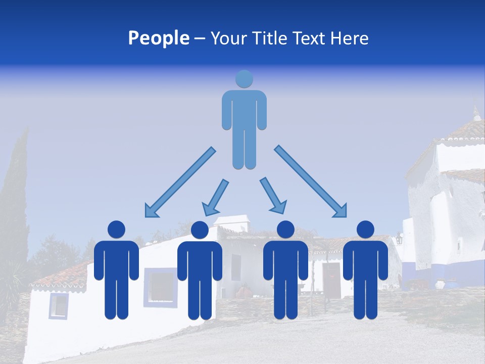 Ancient Vacation Village PowerPoint Template