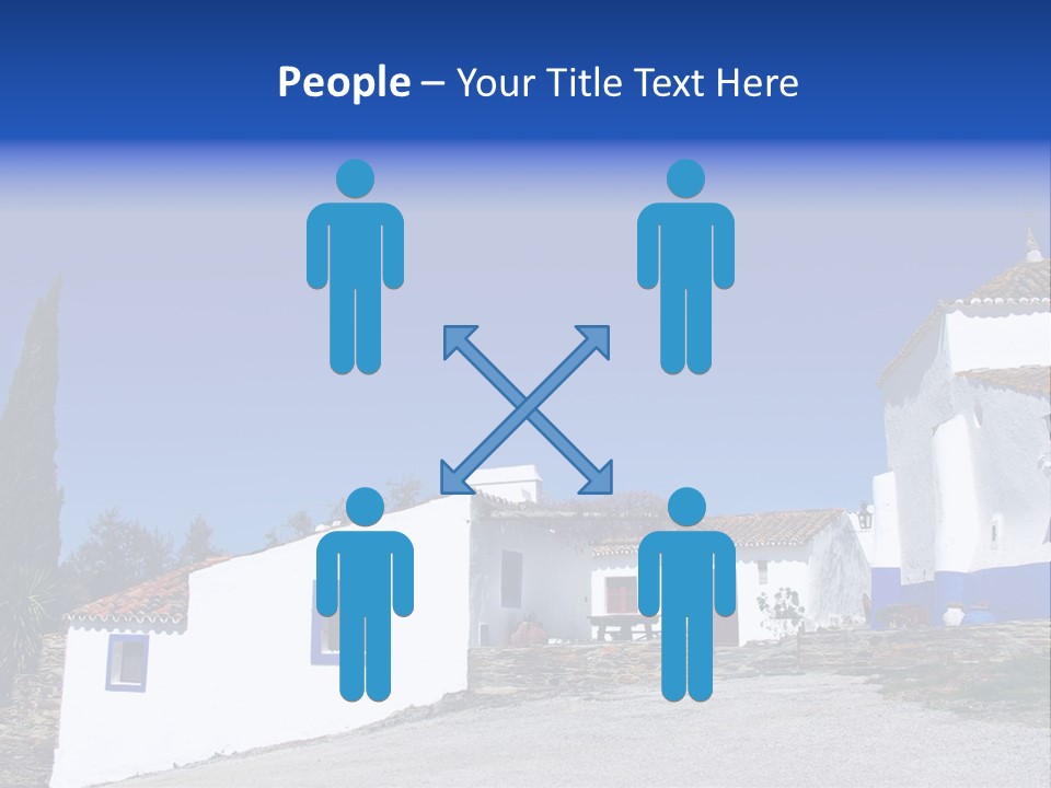 Ancient Vacation Village PowerPoint Template