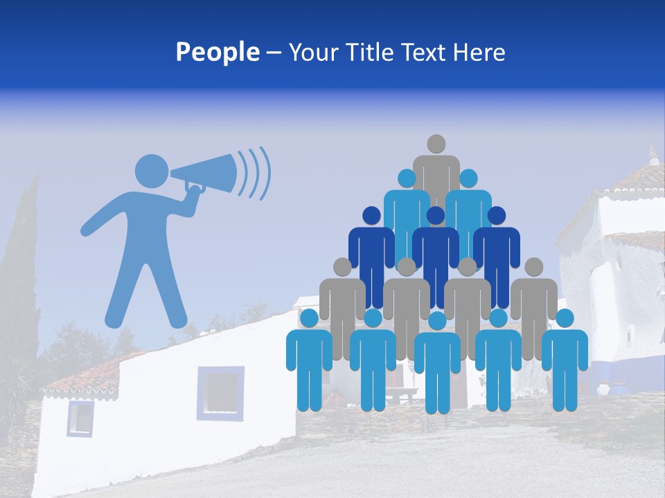 Ancient Vacation Village PowerPoint Template