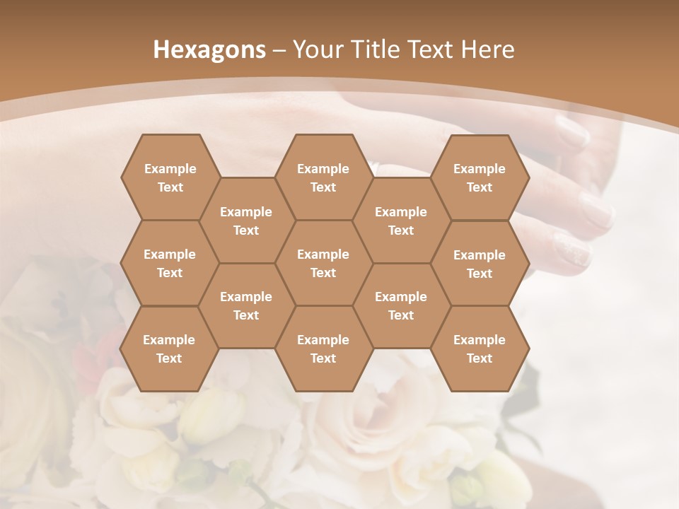 Groom Roses Commit PowerPoint Template