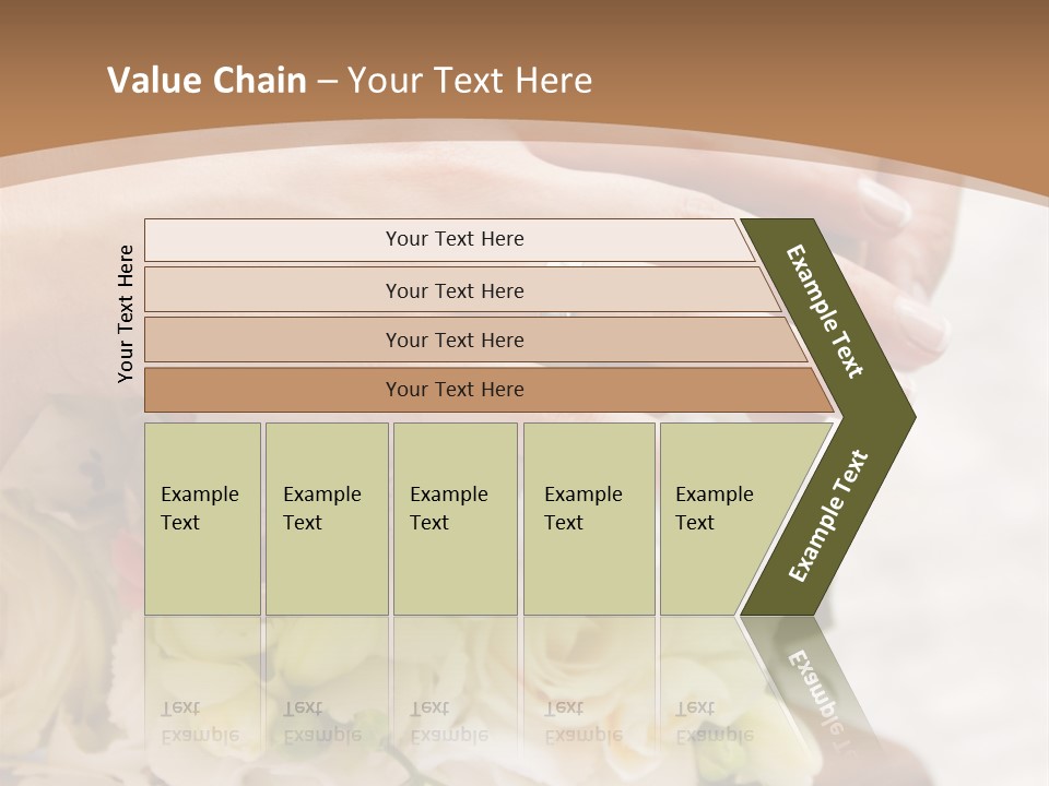 Groom Roses Commit PowerPoint Template