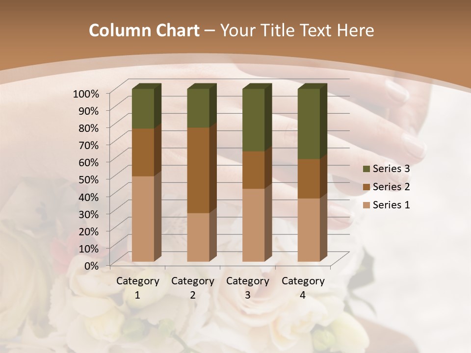 Groom Roses Commit PowerPoint Template