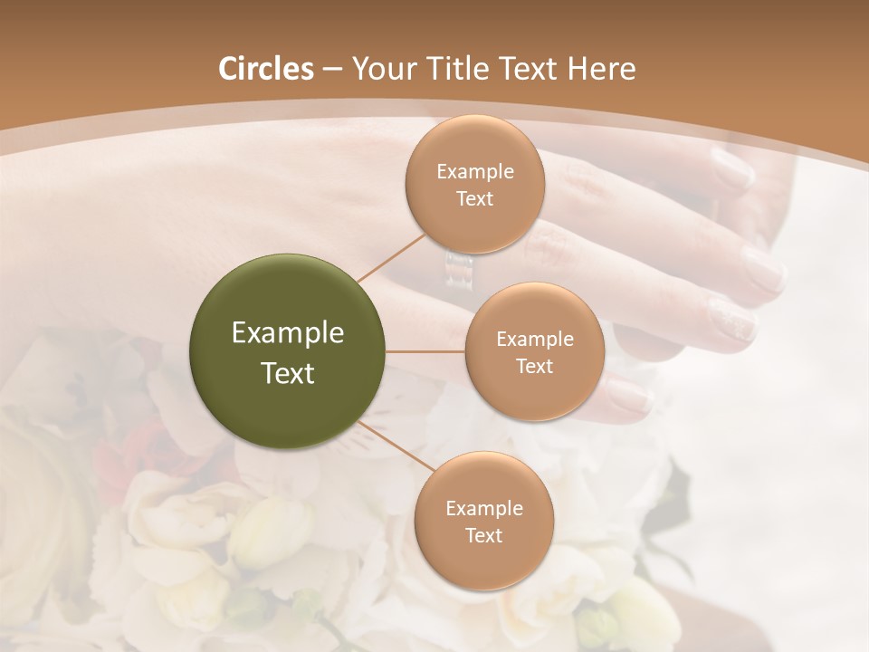 Groom Roses Commit PowerPoint Template