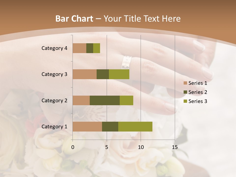 Groom Roses Commit PowerPoint Template