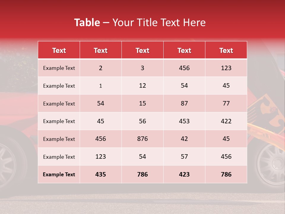 Stretch Isolated Woman PowerPoint Template