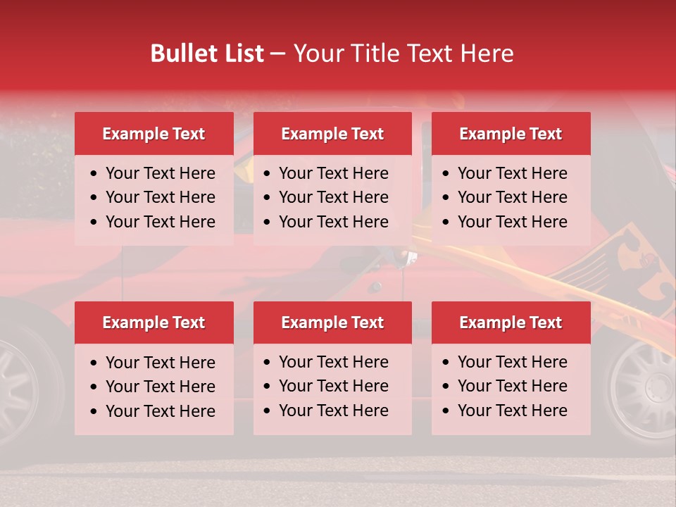 Stretch Isolated Woman PowerPoint Template