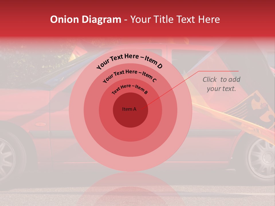 Stretch Isolated Woman PowerPoint Template