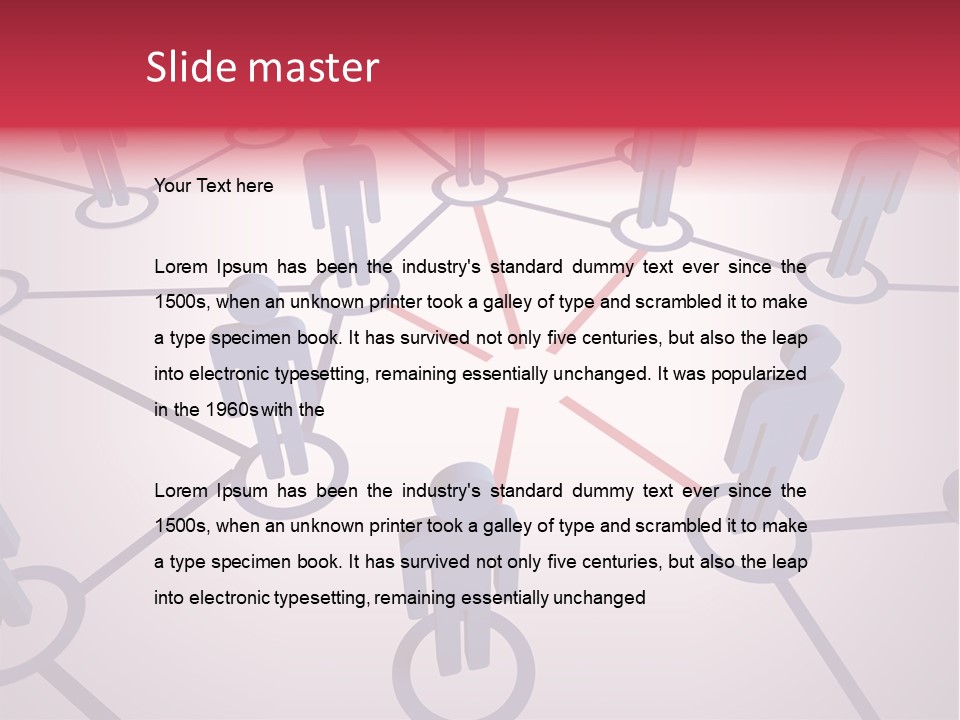 Fail Community Shape PowerPoint Template