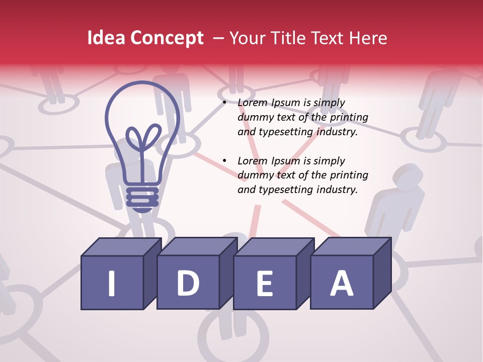 Fail Community Shape PowerPoint Template