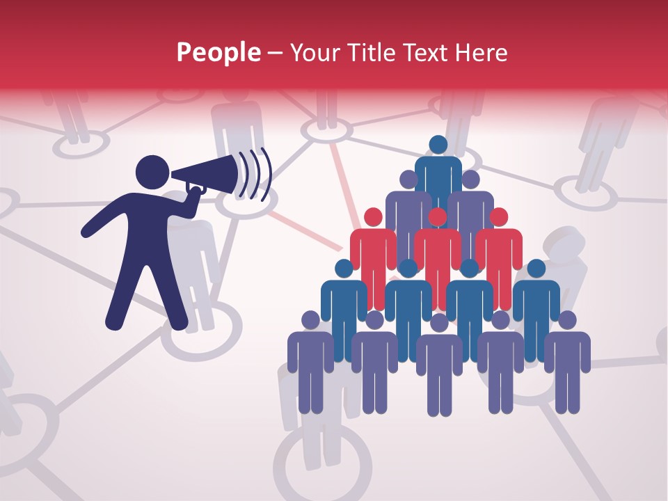 Fail Community Shape PowerPoint Template