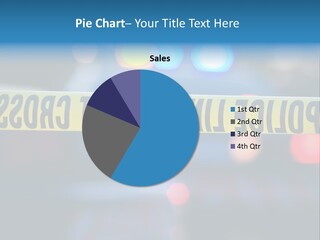 Criminal Detective Boundary PowerPoint Template